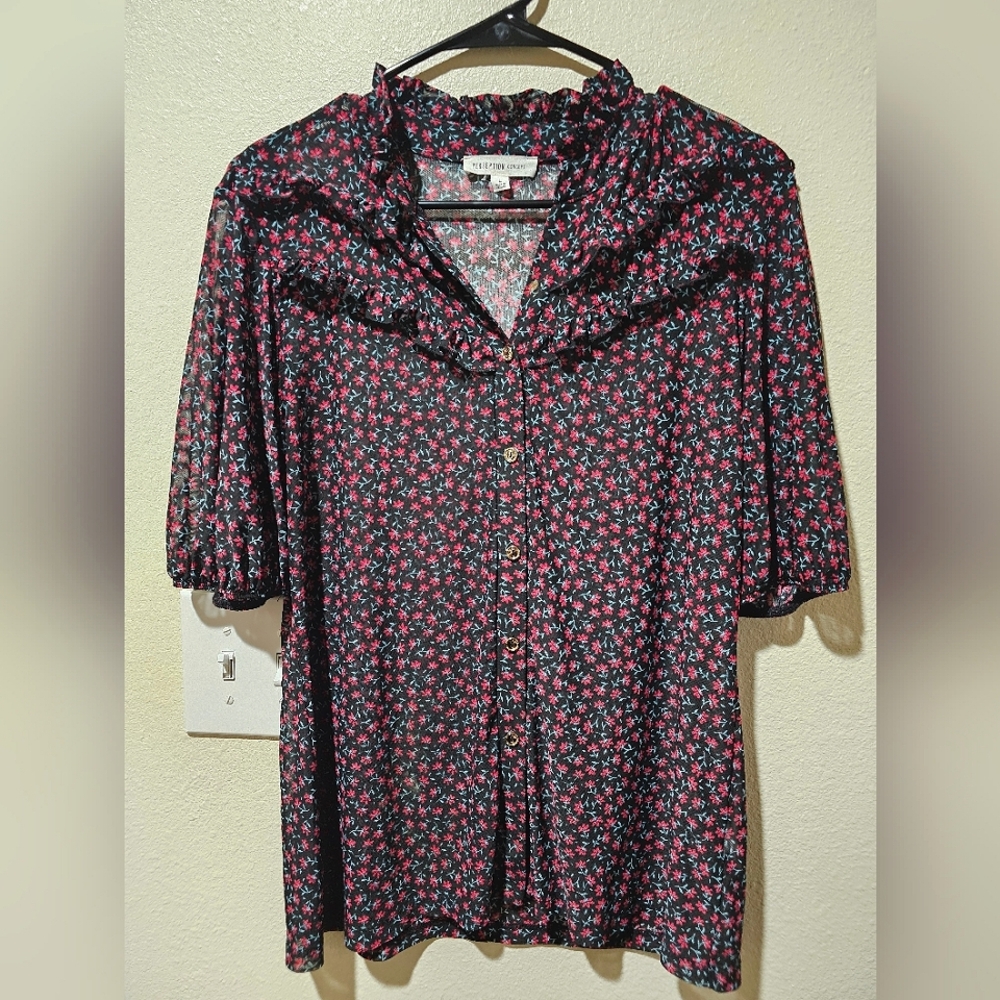 Perception concept Women Blouse, multi color Size L